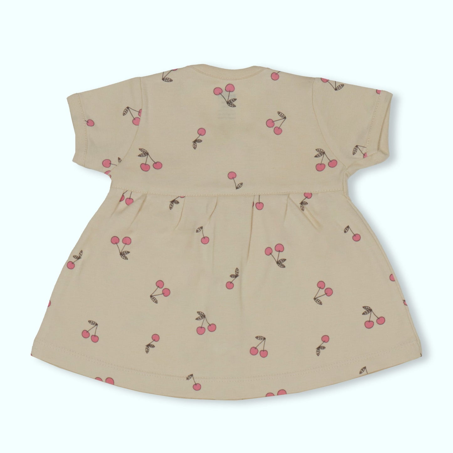 Pink Rabbit Creamy Cherry Cap-Sleeve Breeze Dress
