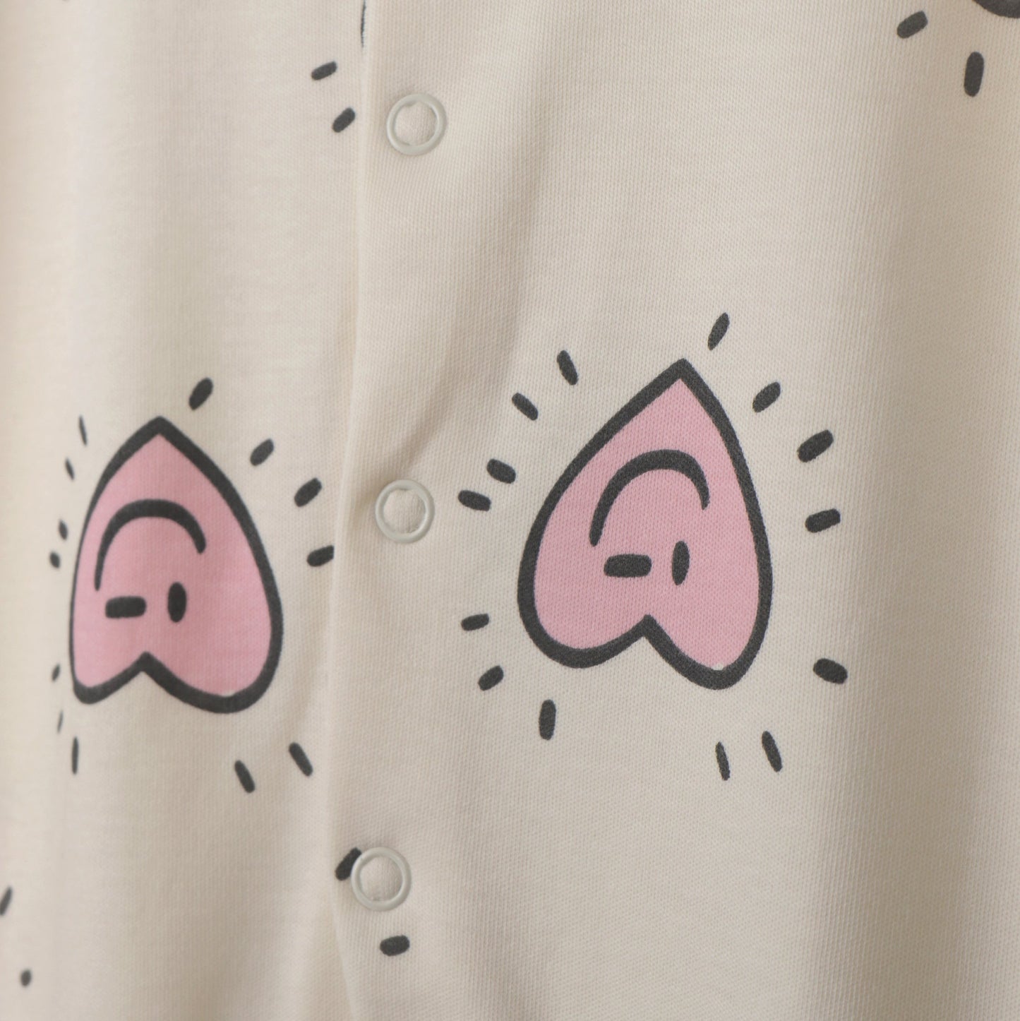 Cucumber Cream Romper for Kids | All-Over Print, Half Sleeve, Extra Soft Winter Wear