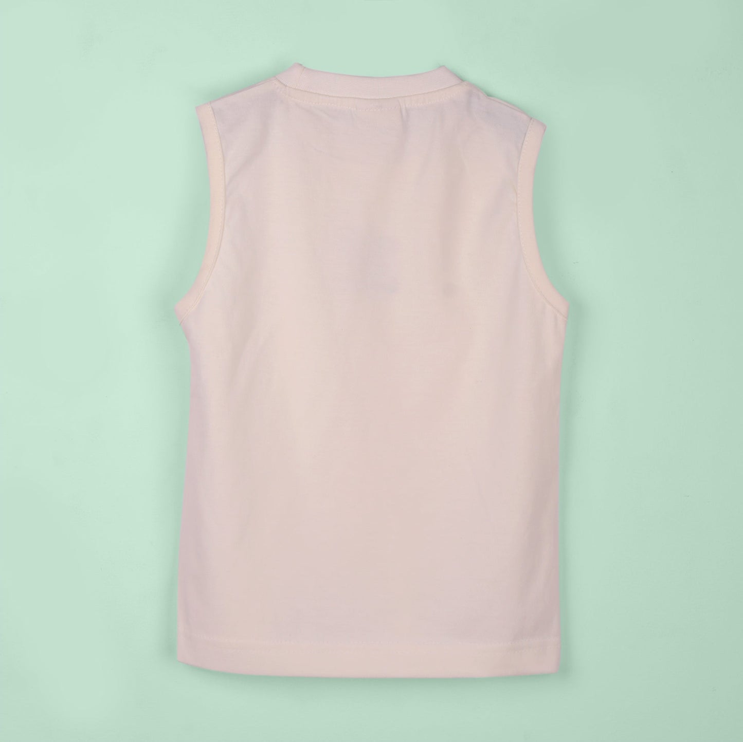 Trendy & Playful – Boys’ Cream Shirt, Printed Tee & Shorts
