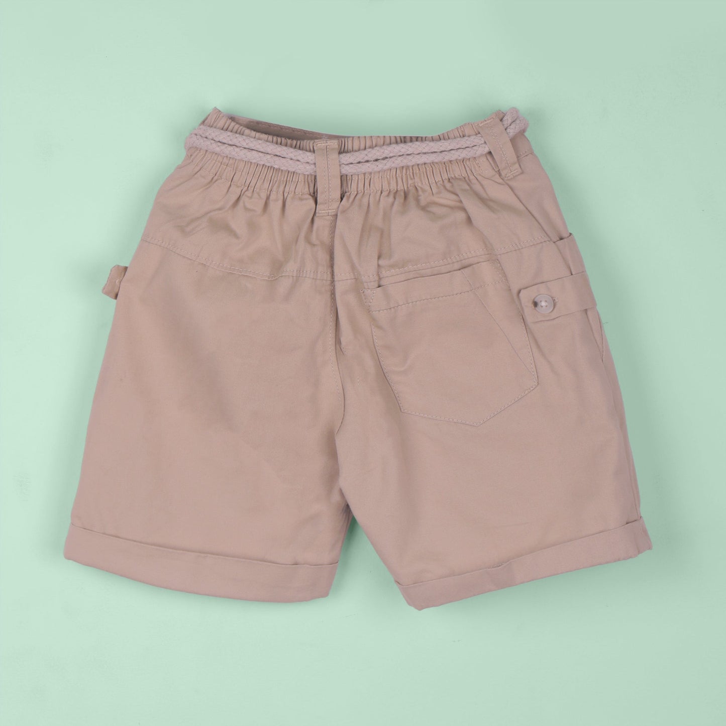 Trendy & Playful – Boys’ Cream Shirt, Printed Tee & Shorts
