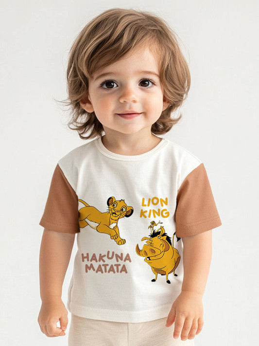 The Mighty Lion King Snap Tee