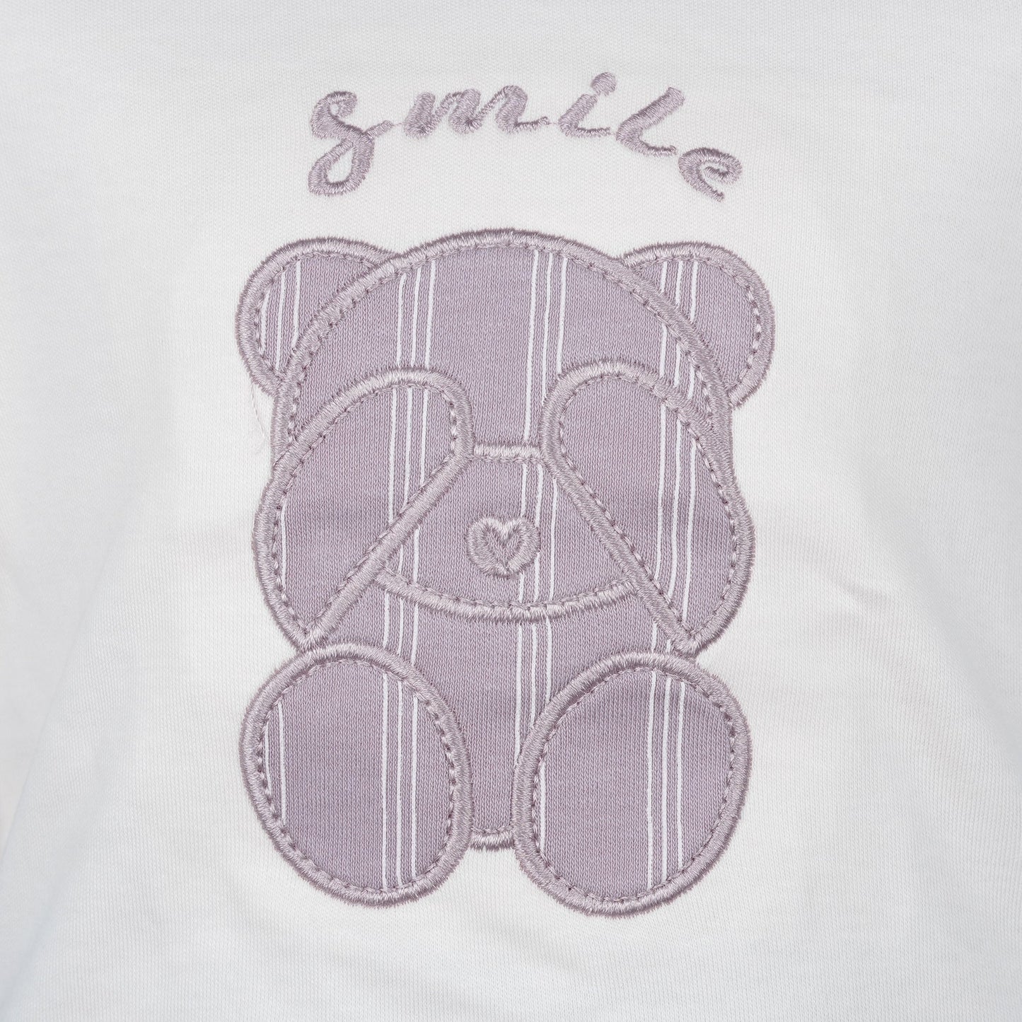 Cozy & Cute: Neo Nate Unisex Jogger Set in Light Peach with ‘SMILE’ Embroidery
