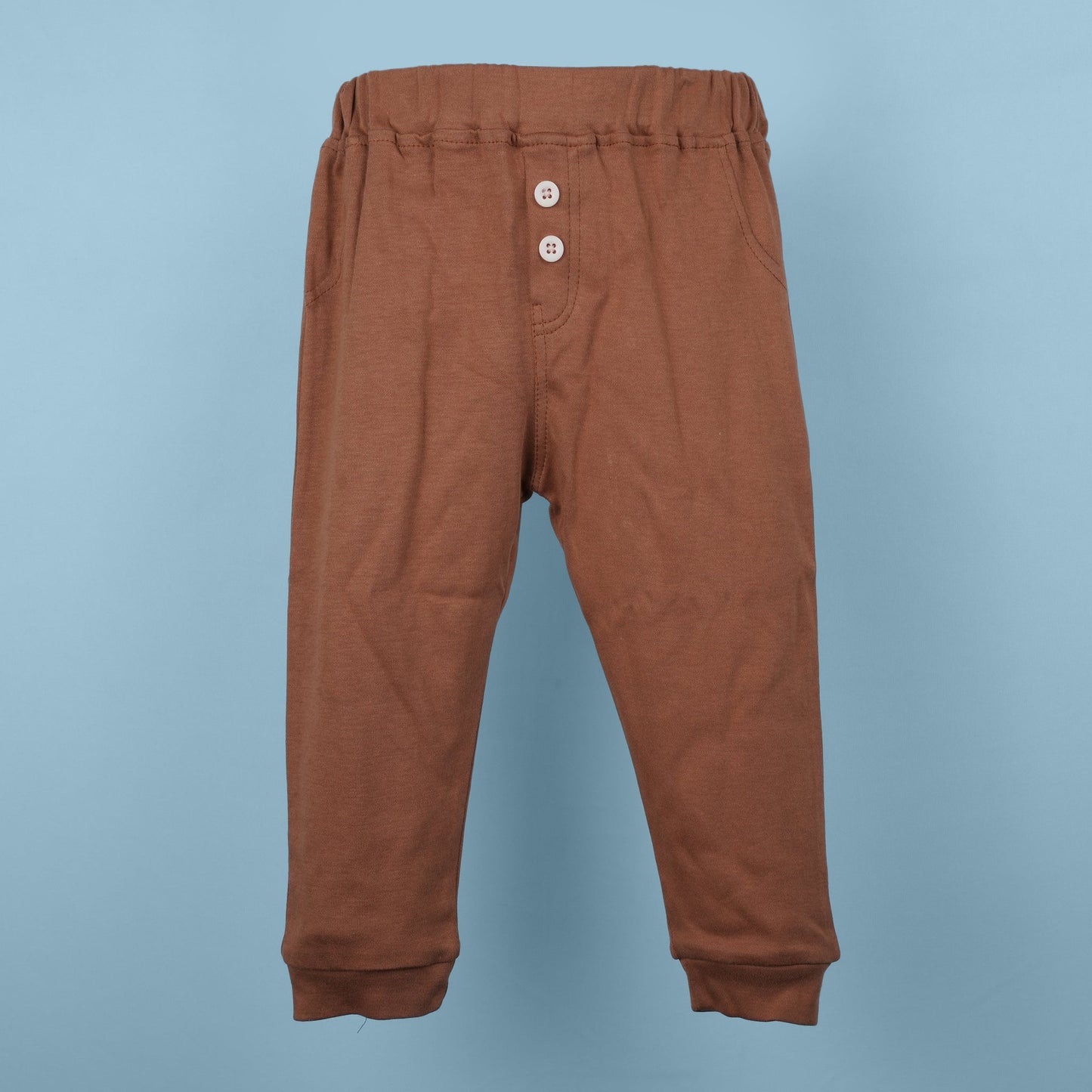 "Sweet Home" Snuggler: Light Peach Cotton Full-Sleeve Set