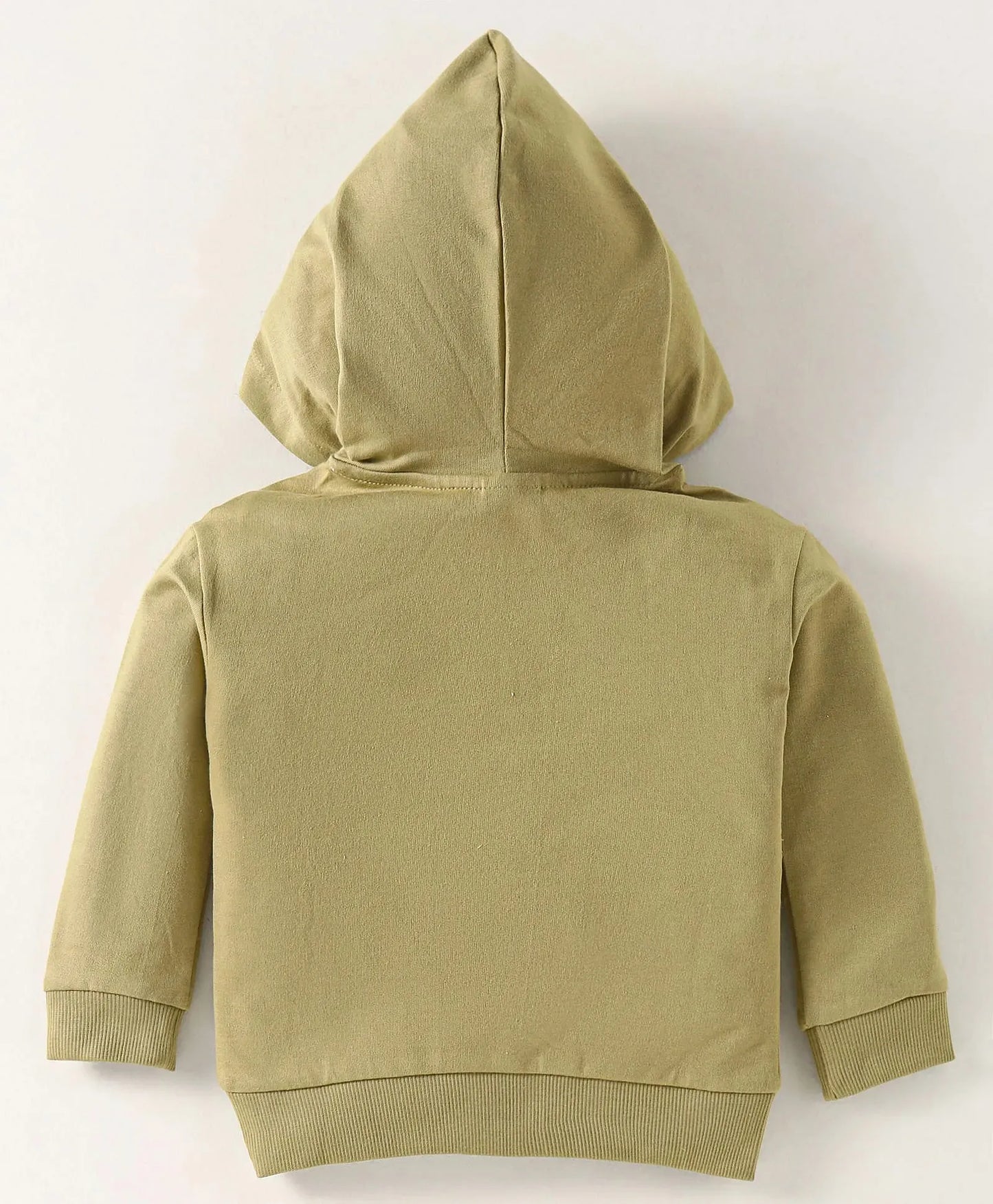 Zero Breeze Hoodie: Soft Olive Explorer for Boys' Cool Summer Adventures