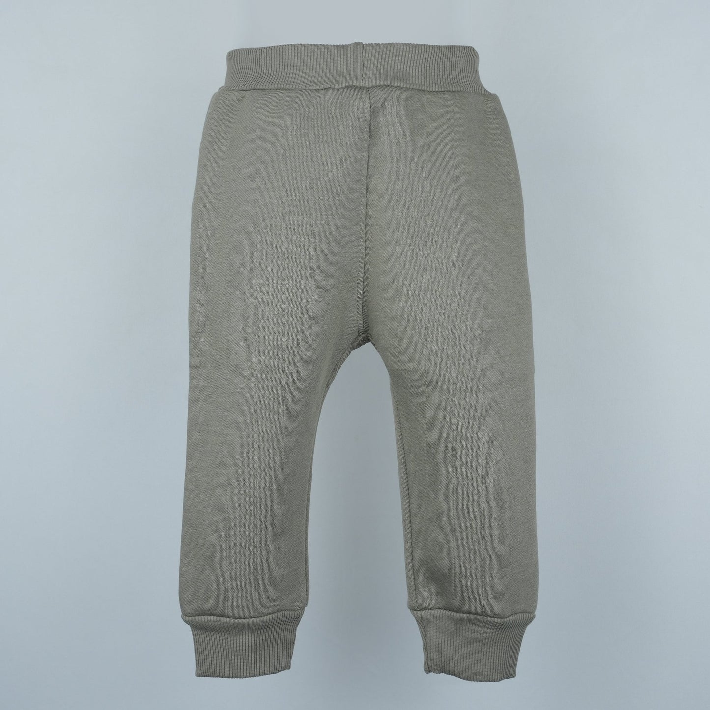 Baby Loon Boy's Comfort+ Embroidered Track Pant (Olive Green)