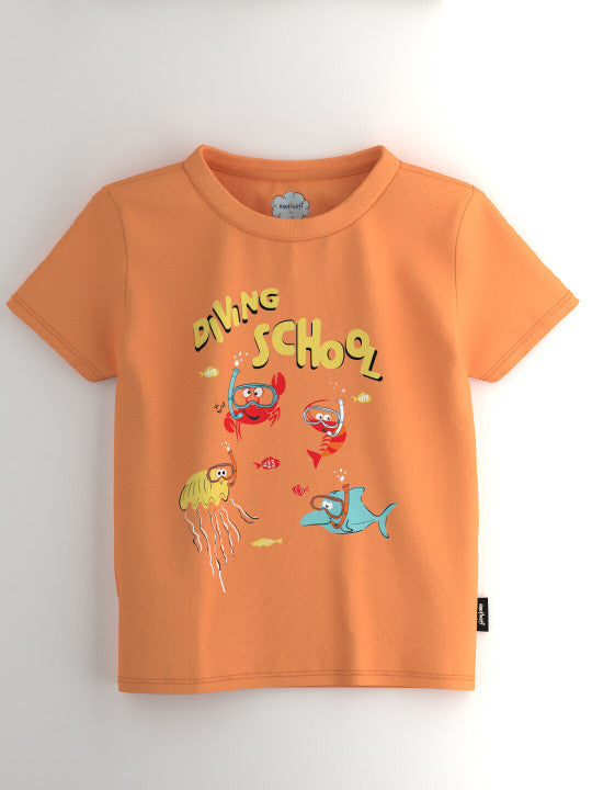 Diving School Graphic Tee Pair