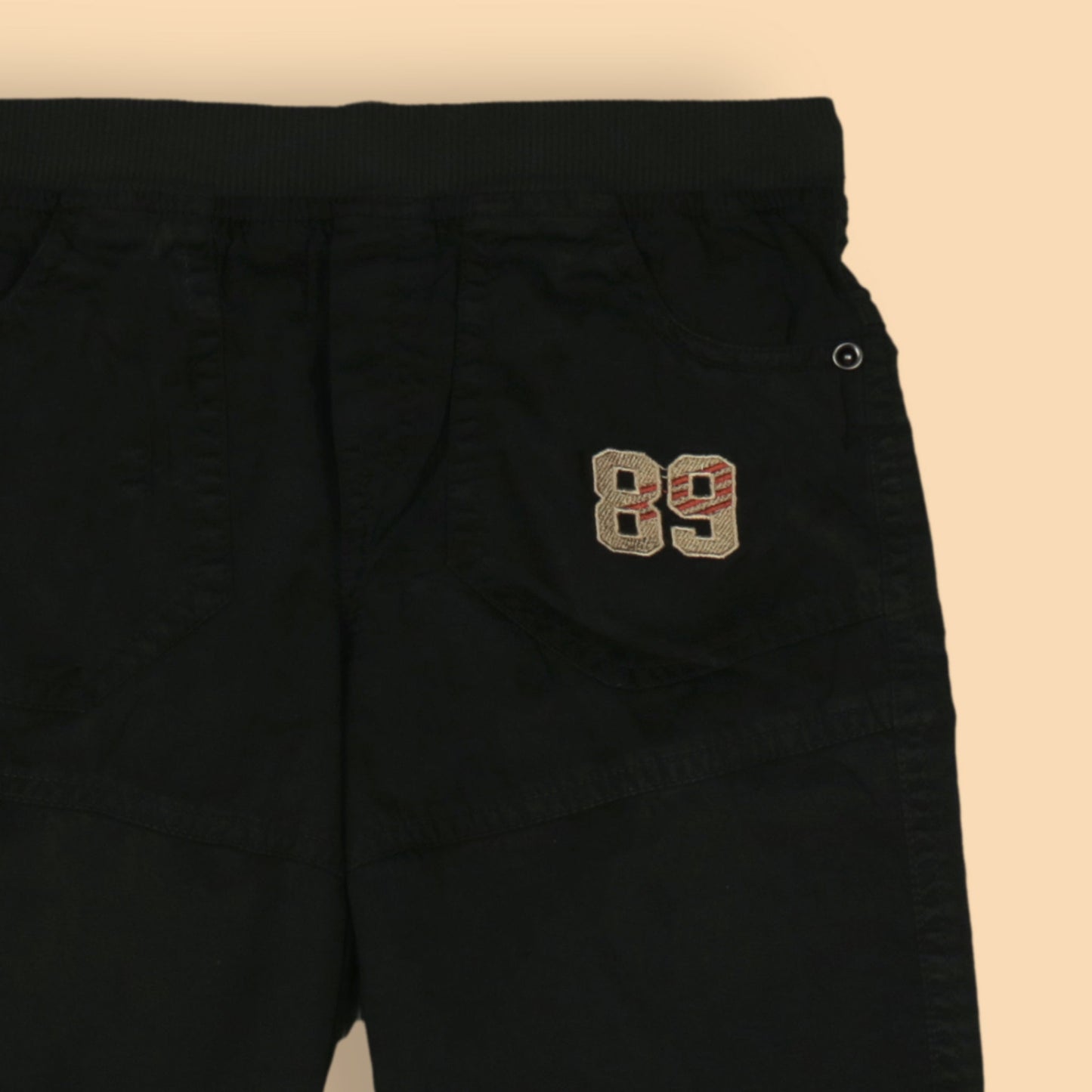 OlioKids Boys Cotton Blend Elasticated Pull-On Shorts