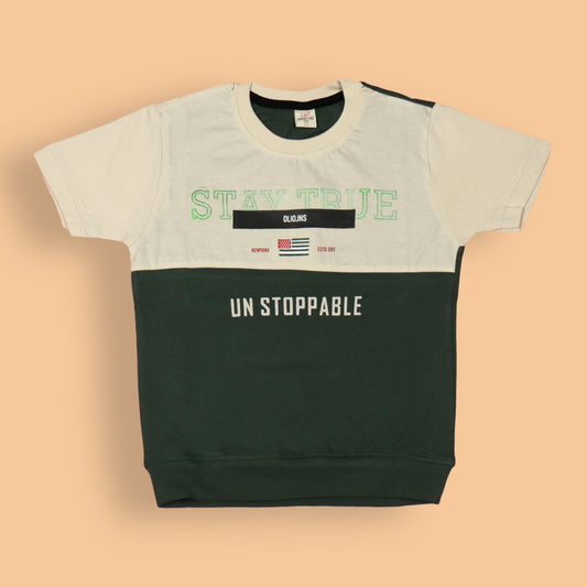 Oliokids - Boys T-shirt - Half Sleeves