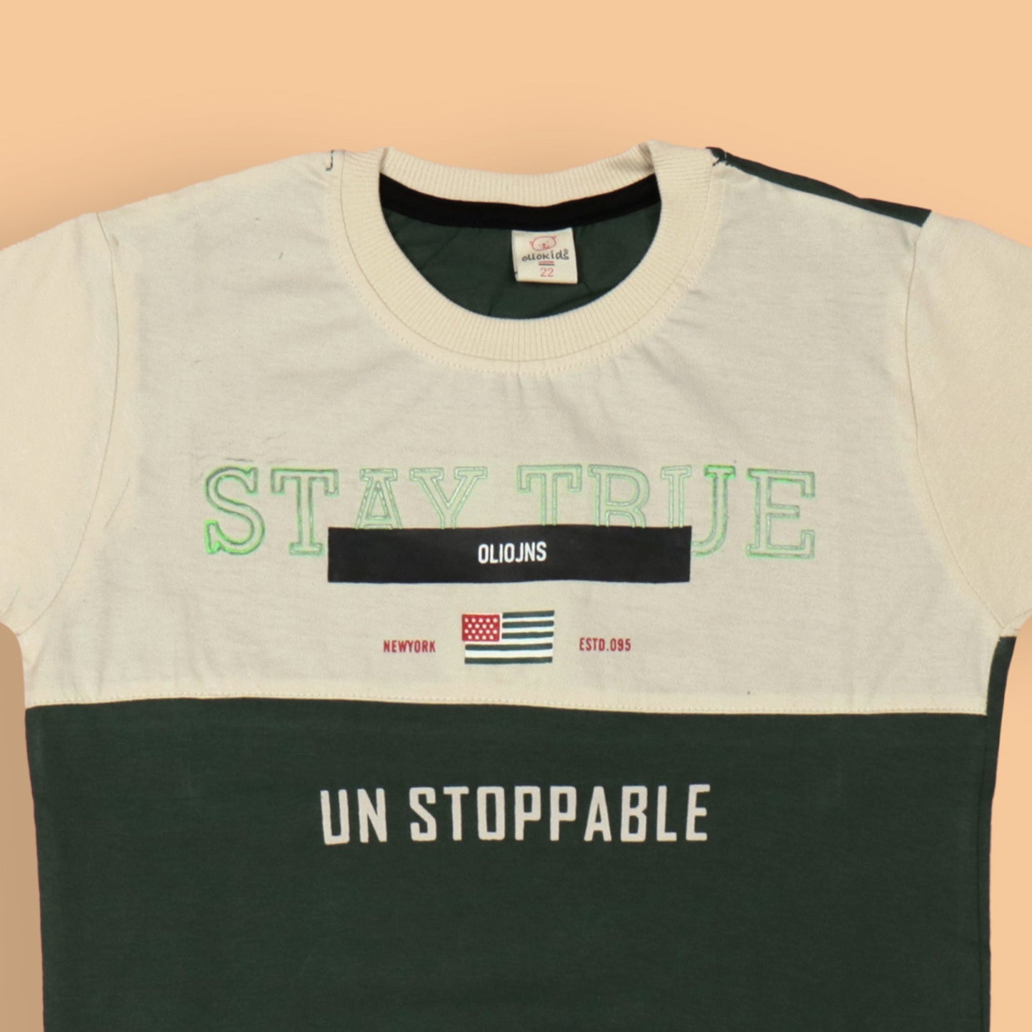 Oliokids - Boys T-shirt - Half Sleeves