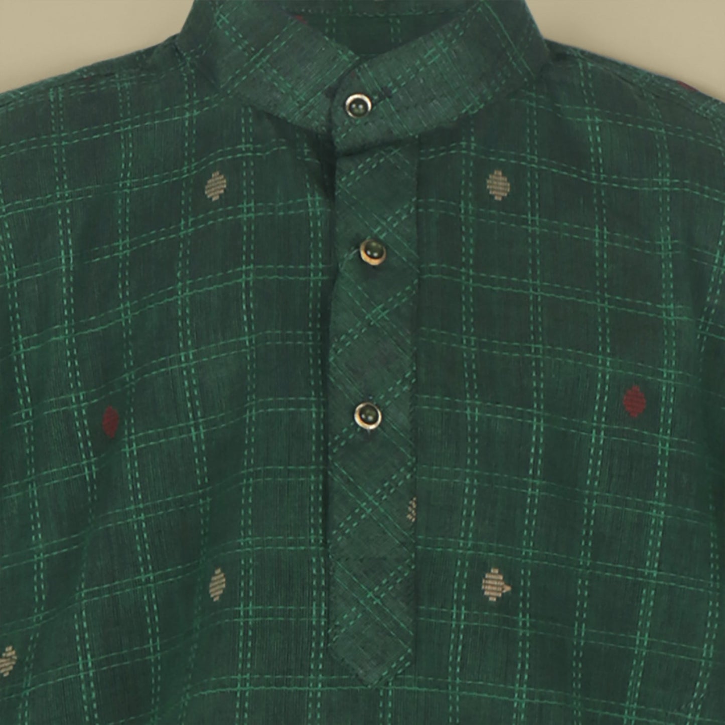 Little Trendsetter – Dark Green Festival Ensemble