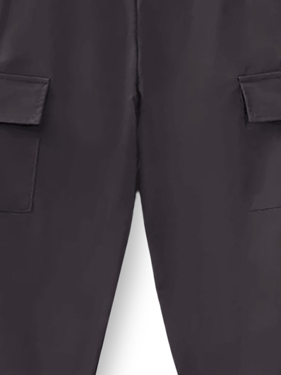 Trampoline Boy's 2-Pack Solid Cargo Pants (Grey/Brown)