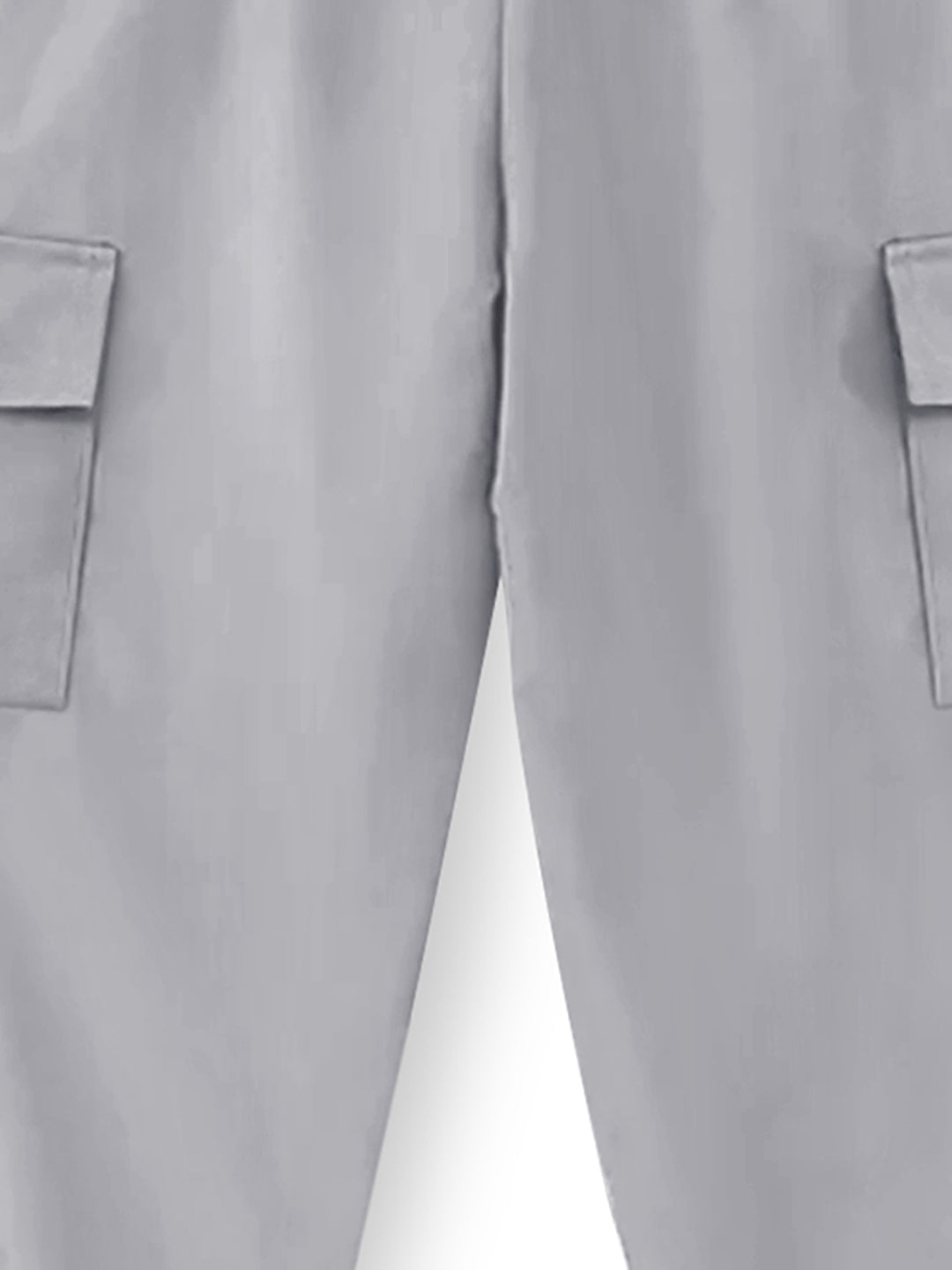 Trampoline Boy's 2-Pack Solid Cargo Pants (Grey/Brown)