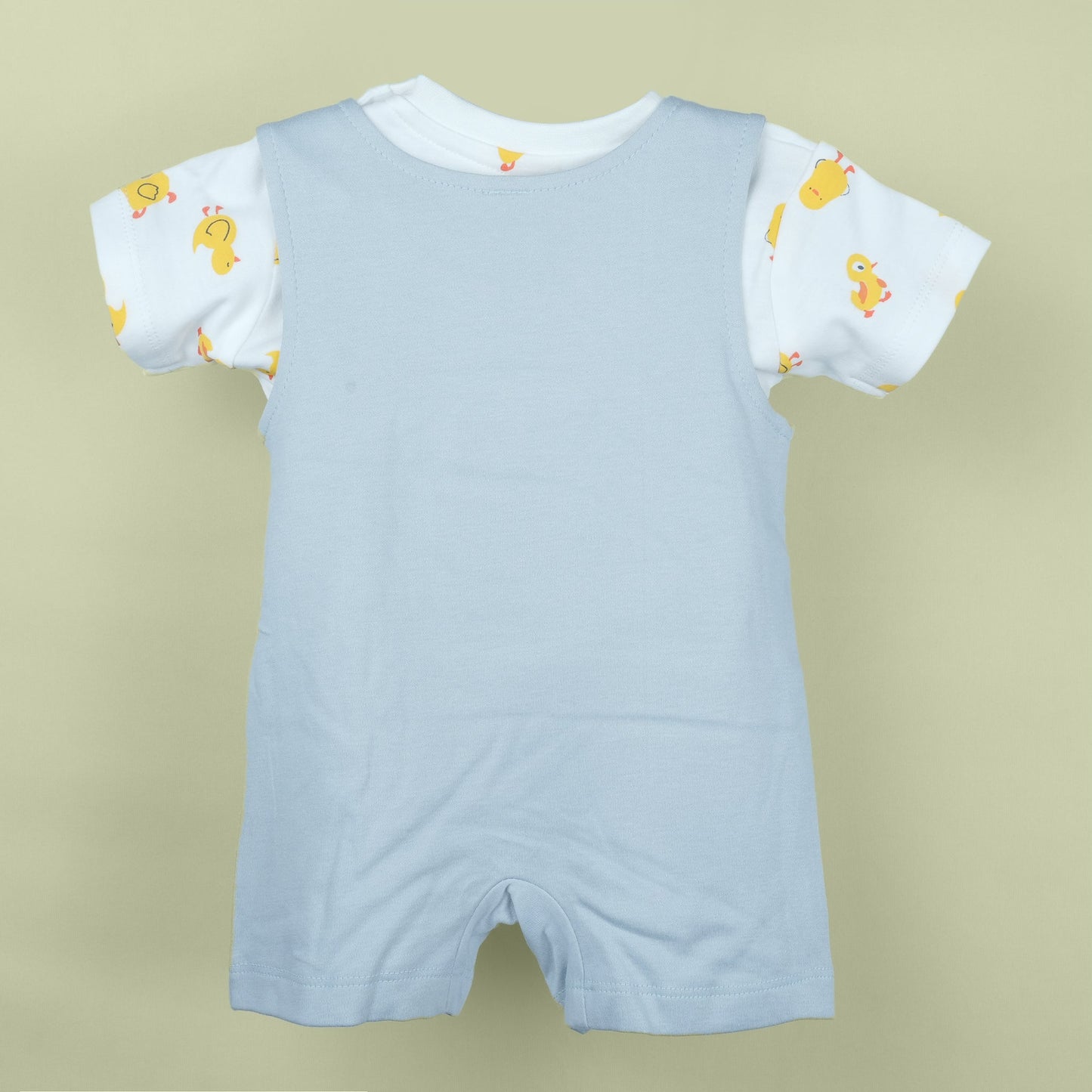 Grey Cuddles – Toffyhouse Boys’ Cotton Romper Set