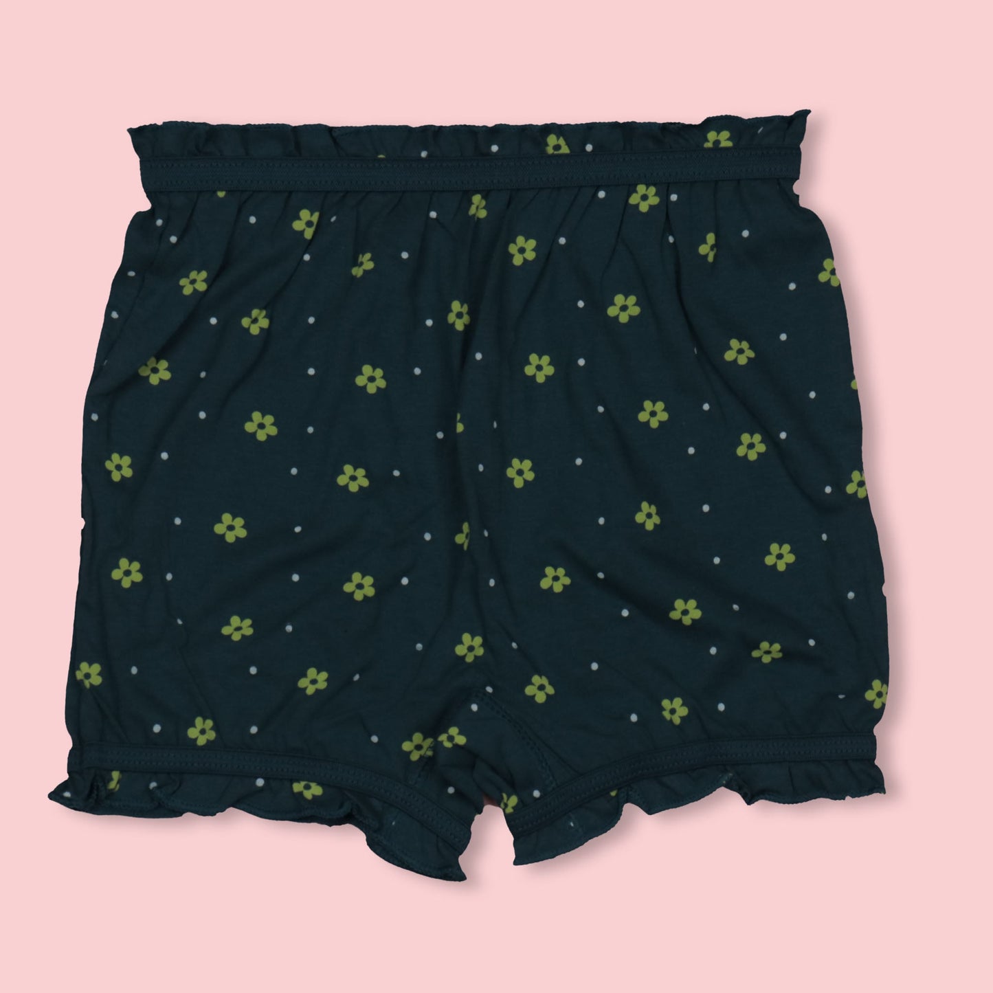 Body Care Girls Printed Cotton Blend Bloomers Pack of 3