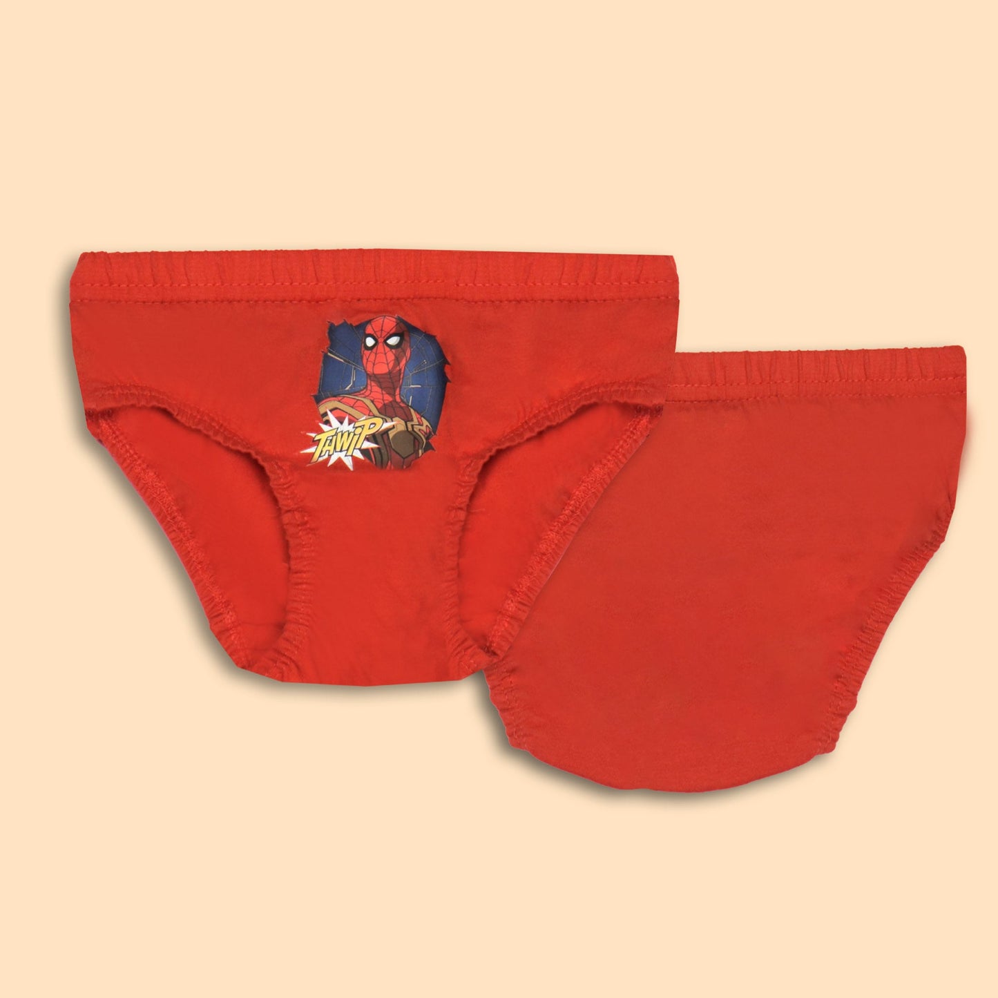 Body Care Boys Solid Cotton Blend Briefs Pack of 3 (Any Color)