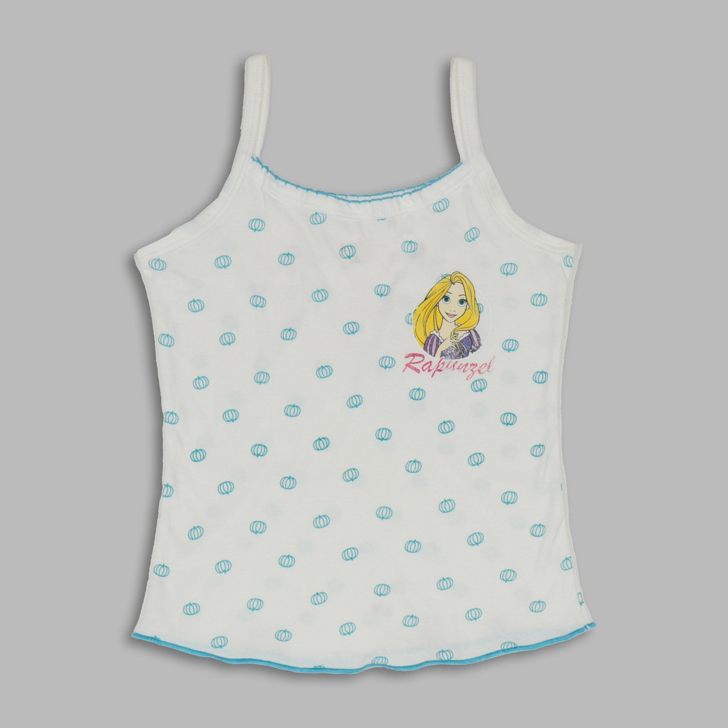 Bodycare's Turquoise Cartoon Rapunzel Soft Cotton Camisole Cozy Essentials for Every Season!