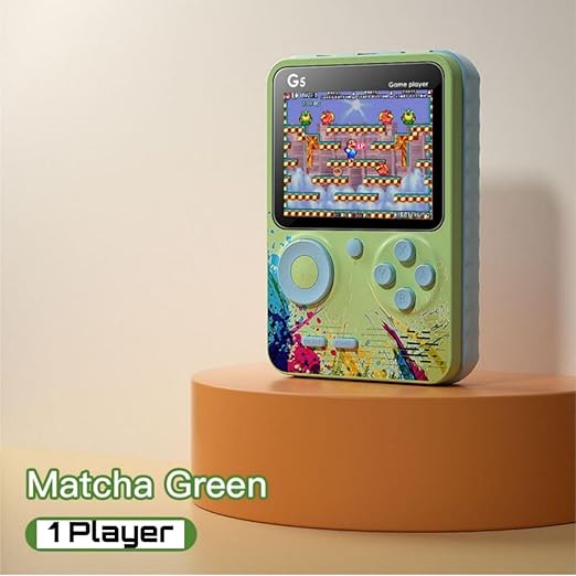 Key Parsing Handheld Game Player 5-inch Display AV Output Rechargeable