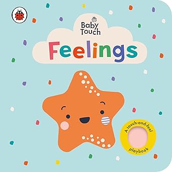 Feelings – Sensory Touch-and-Feel Book for Babies & Toddlers Learning Emotions
