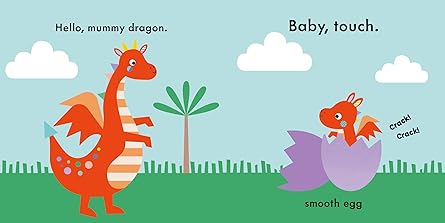 My Little Dragon – Fun Interactive Sensory Book for Babies & Toddlers