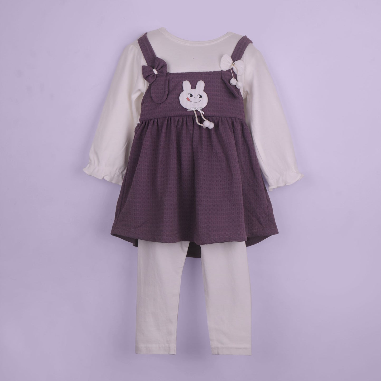 Playdate Ready – Girls’ Full Sleeve Frock Outfit