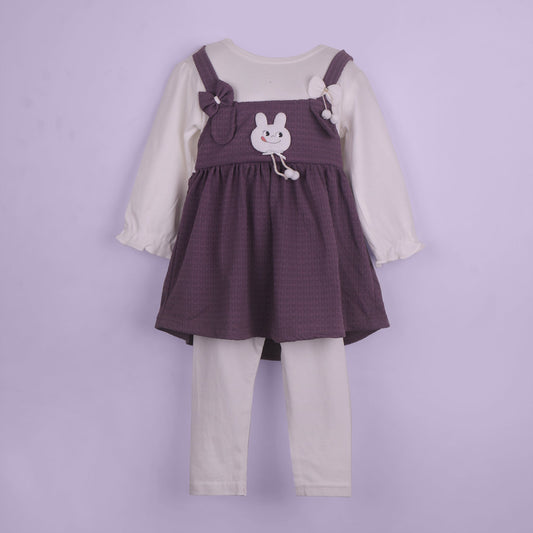 Playdate Ready – Girls’ Full Sleeve Frock Outfit