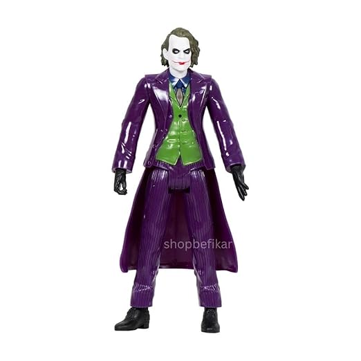 Supervillain 12" Action Toy – LED Lights & Sounds – Collector’s Edition (Joker)
