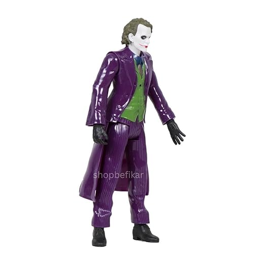 Supervillain 12" Action Toy – LED Lights & Sounds – Collector’s Edition (Joker)