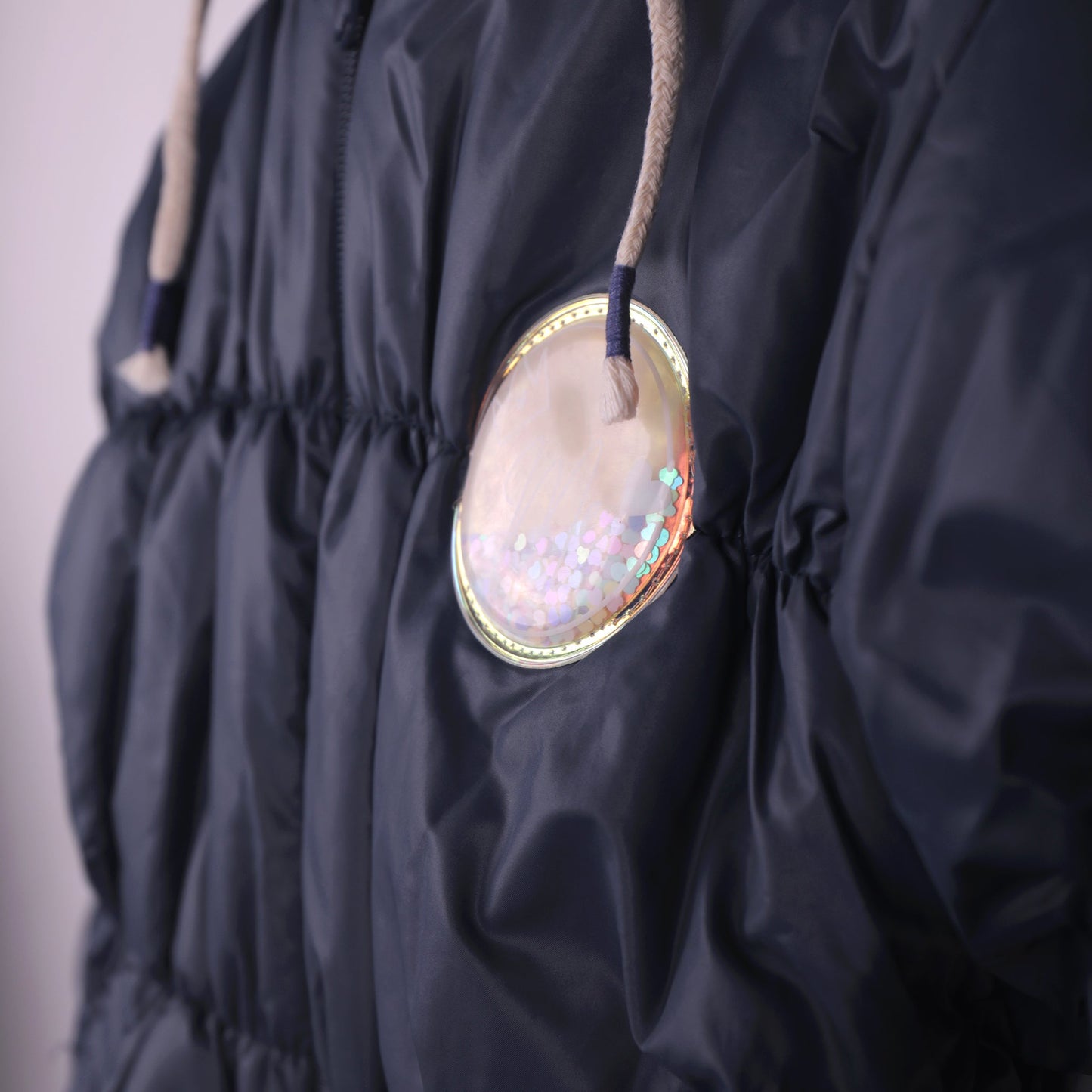Smart & Stylish: Charcoal Grey Quilted Jacket for Girls | Little Kangaroos Winter Outdoor Essential