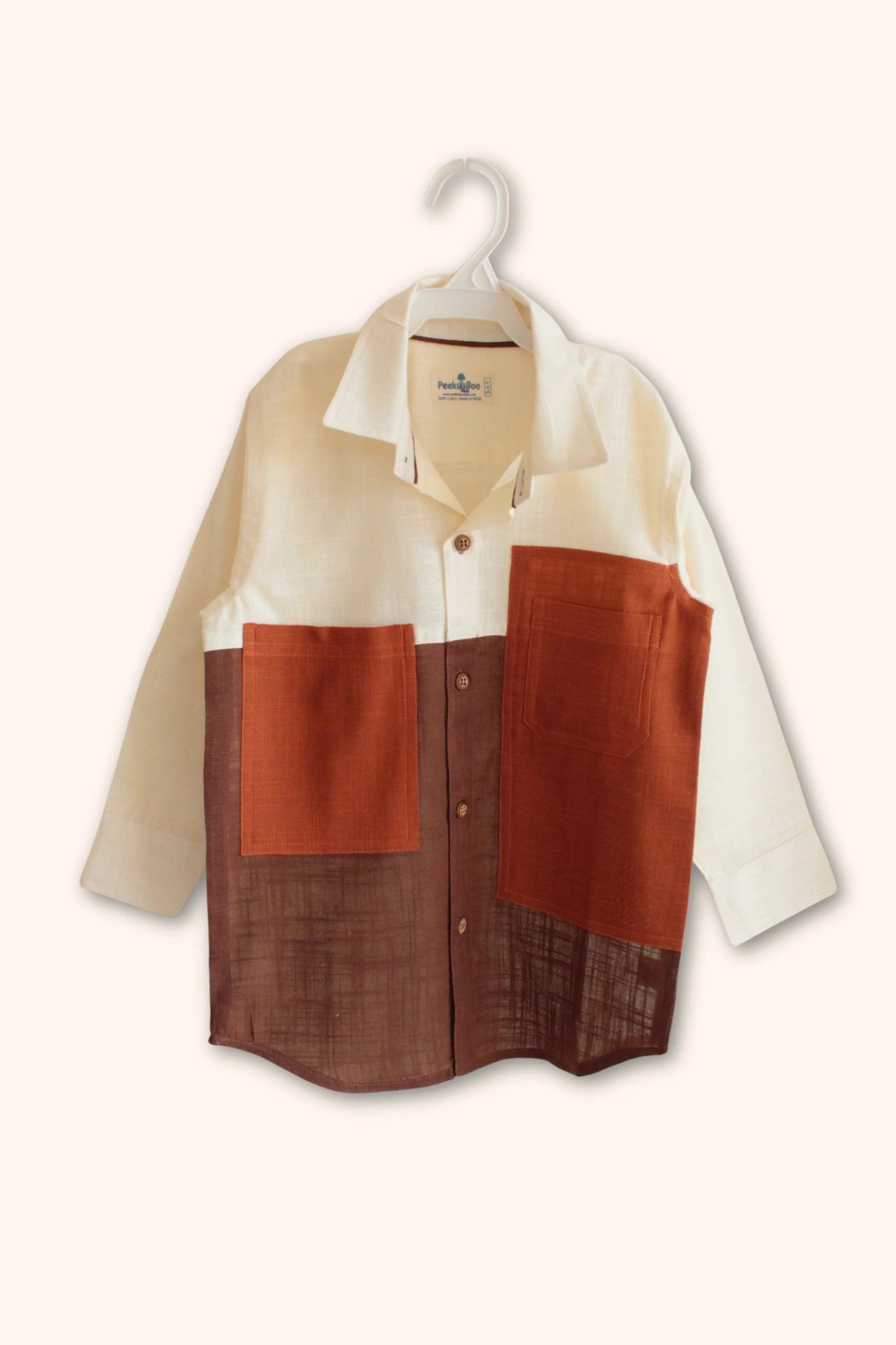 Smart Explorer – Boys’ Brown Full Sleeve Shirt & Jogger
