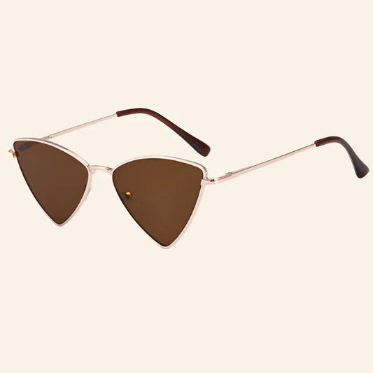 Star Style! Lille Barn Cateye UV Sunglasses for Kids – Brown K-Pop Edition