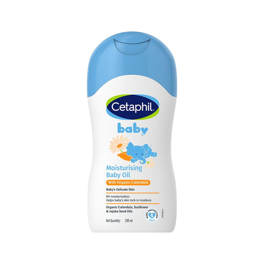 Cetaphil Baby Moisturising Baby Oil with Organic Calendula - 200 ml