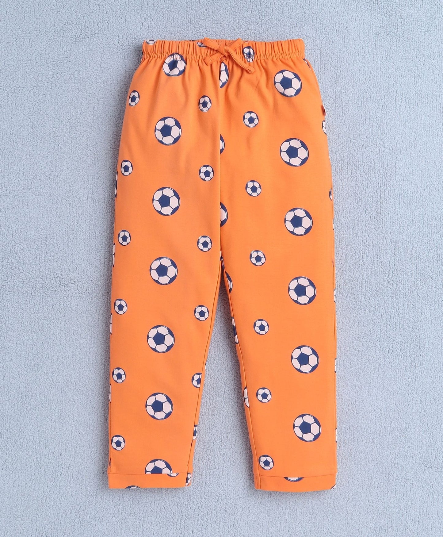 Stay warm all night with Bumzee’s dark orange cotton set—perfect for smart outdoor nights!