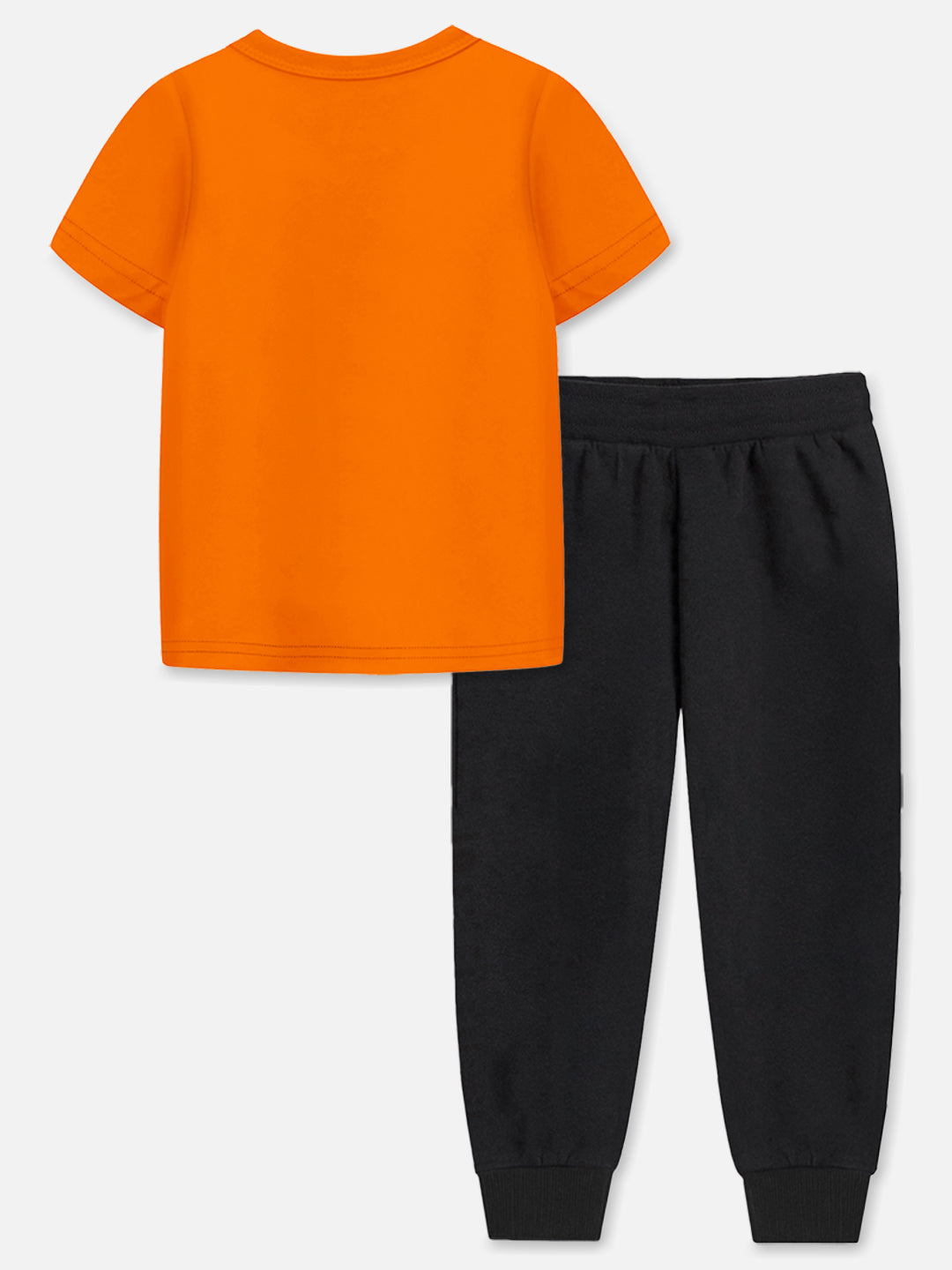 Trampoline Boy's Dark Orange 'WILDCATS' T-Shirt & Pant Set