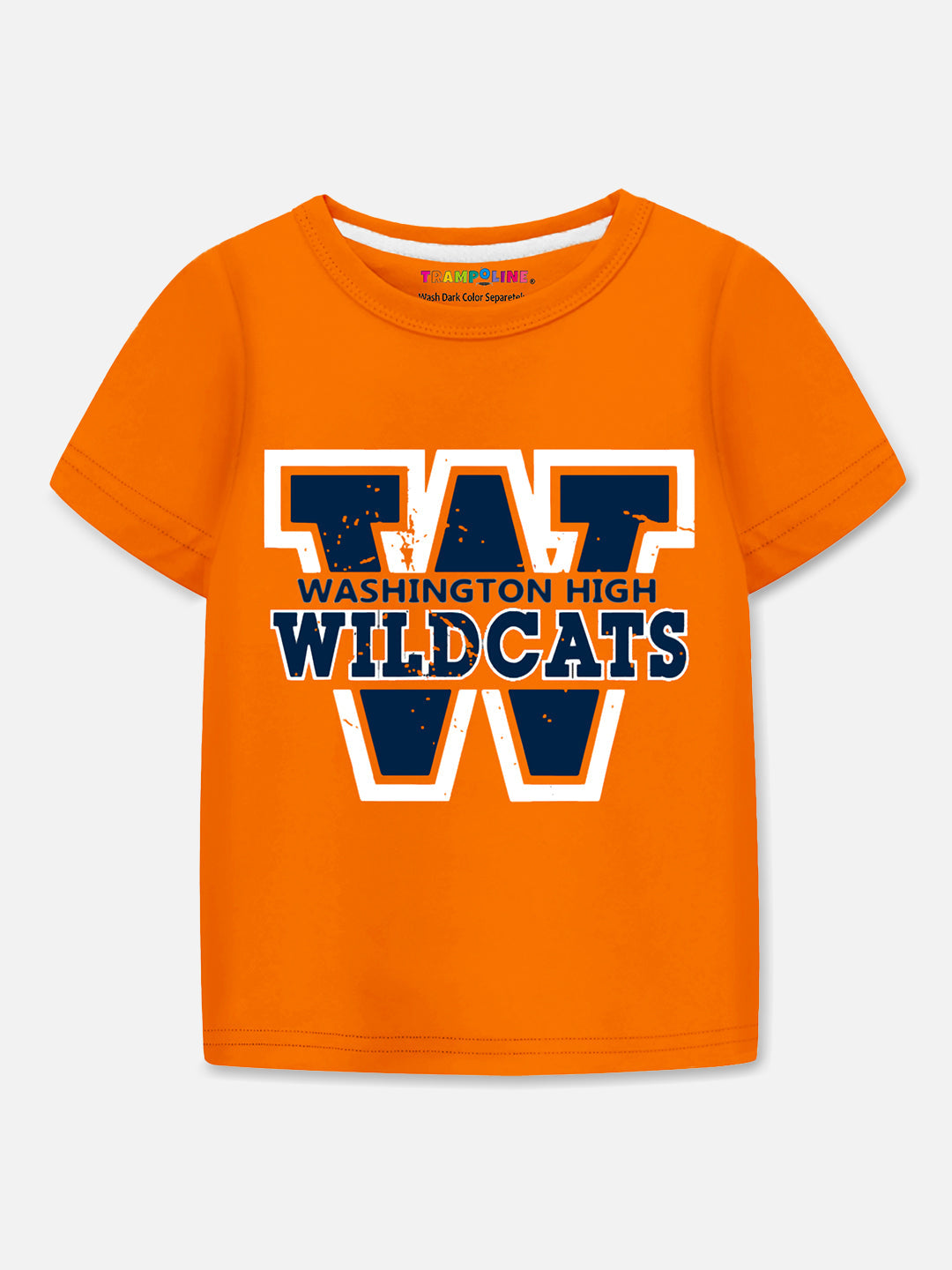Trampoline Boy's Dark Orange 'WILDCATS' T-Shirt & Pant Set
