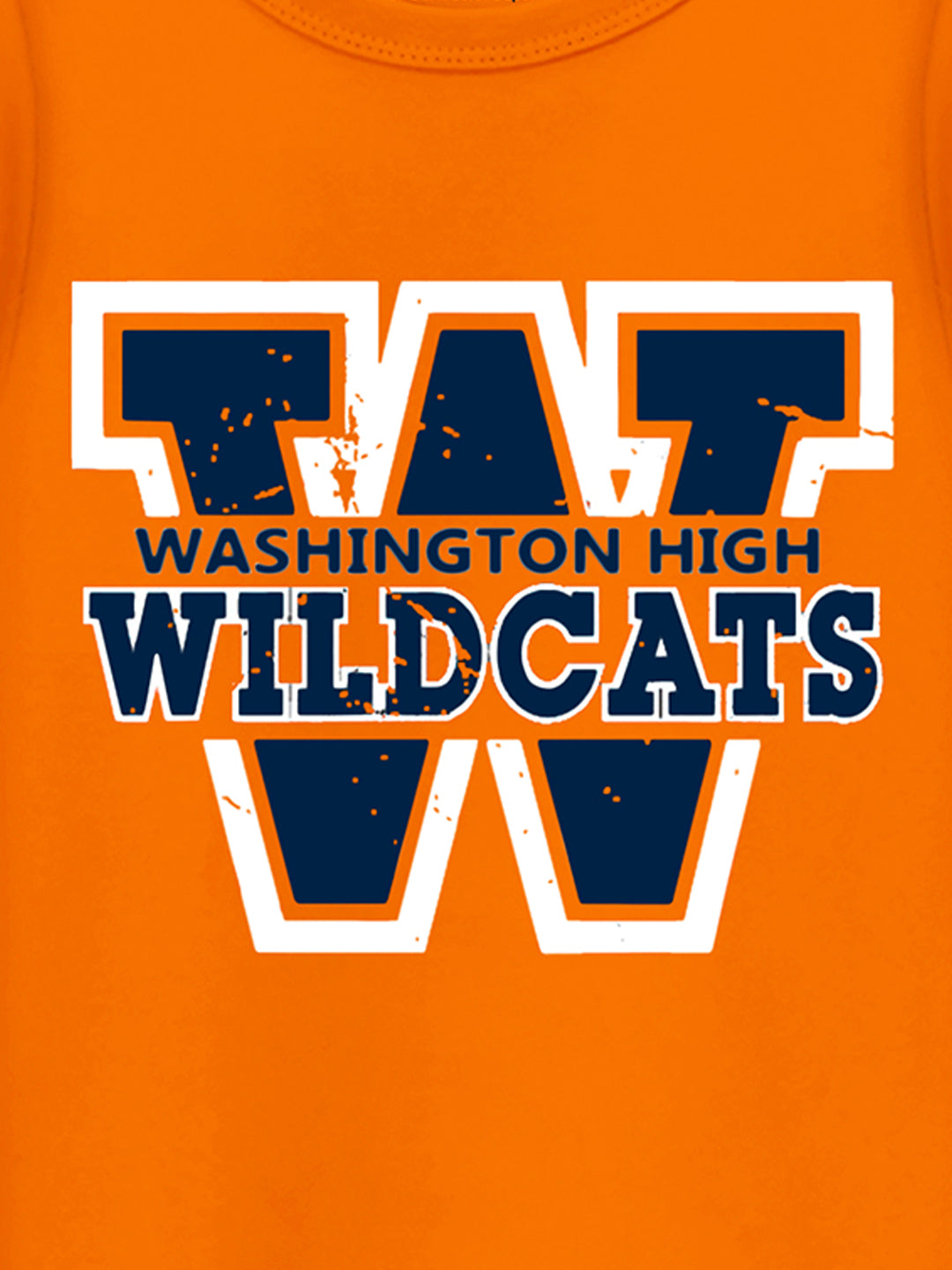 Trampoline Boy's Dark Orange 'WILDCATS' T-Shirt & Pant Set