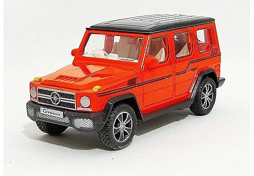 CENTY Toys G Power Orange Colour- Looks Like The Real Suv- Pull Back Action- Spare Wheel On Rear 3-12 years