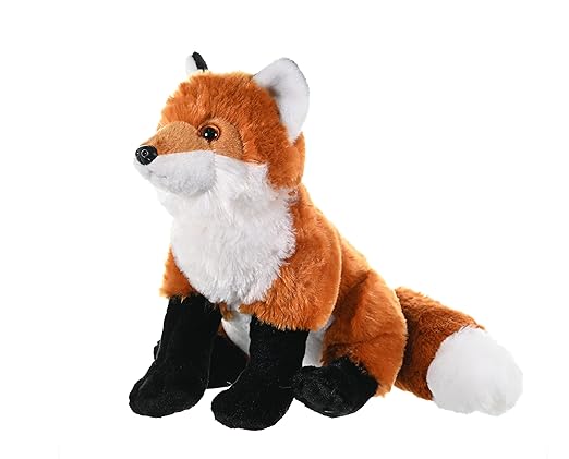 Wild Republic Red Fox Plush – Soft Stuffed Animal Toy Gift for Kids