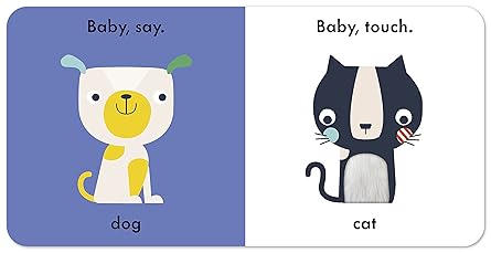 Words – Fun Touch-and-Feel Vocabulary Board Book for Babies & Toddlers