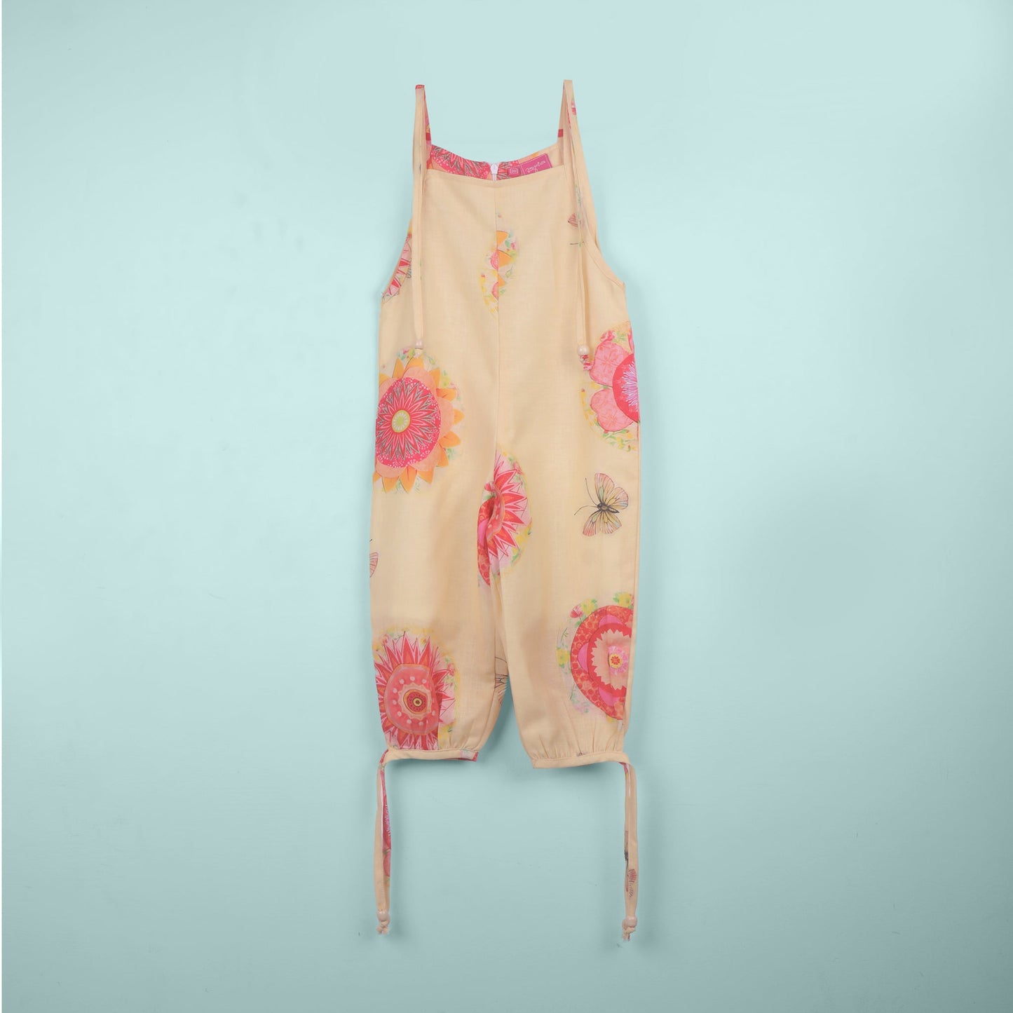 Cute & Playful – Girls’ Cotton Tee & Jogger Fit Romper by Myra