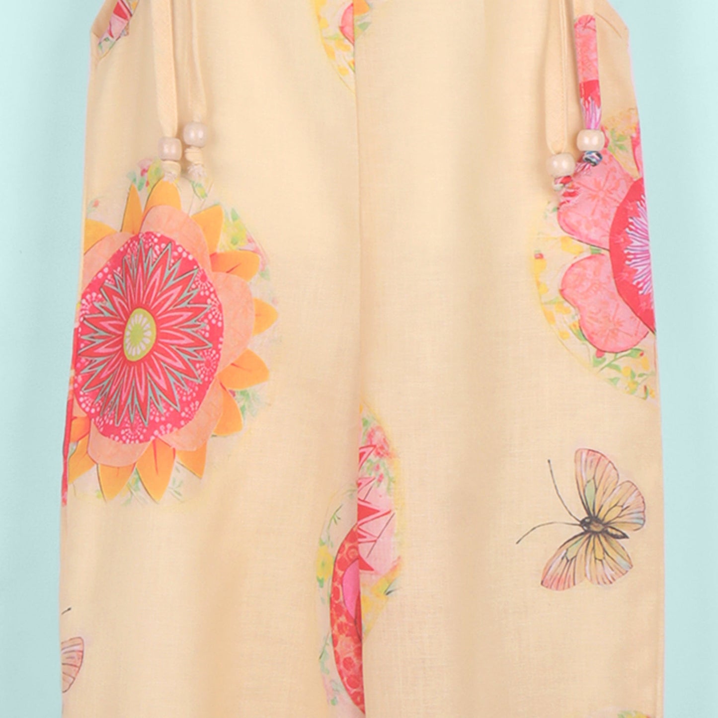 Cute & Playful – Girls’ Cotton Tee & Jogger Fit Romper by Myra