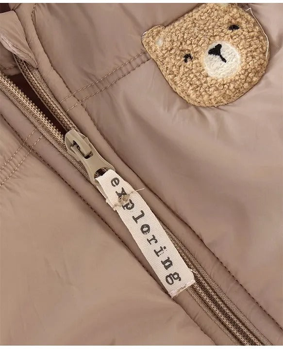 Little Kangaroos Boys’ Outdoor Look – Quilted Polyester Jacket