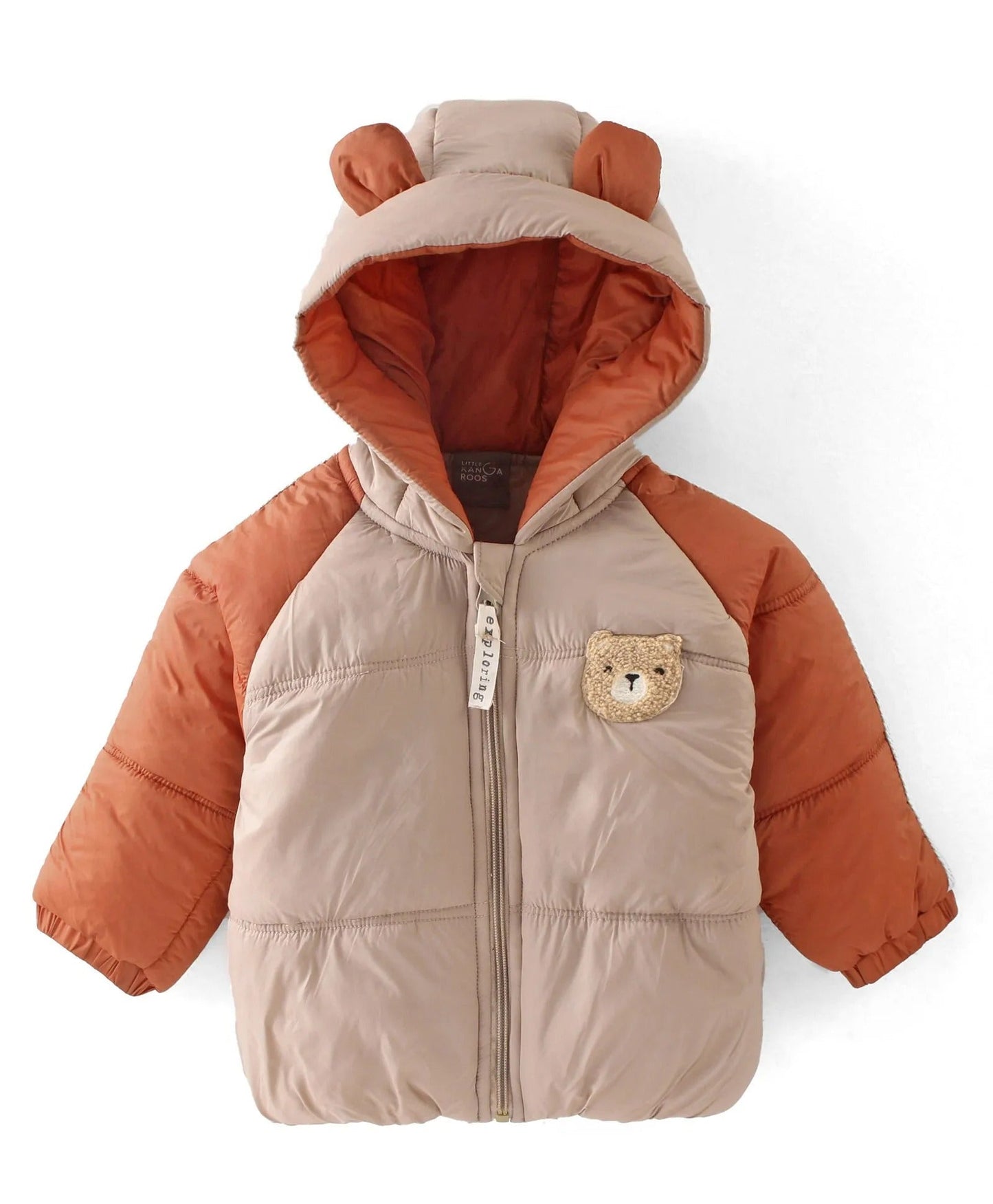 Little Kangaroos Boys’ Outdoor Look – Quilted Polyester Jacket