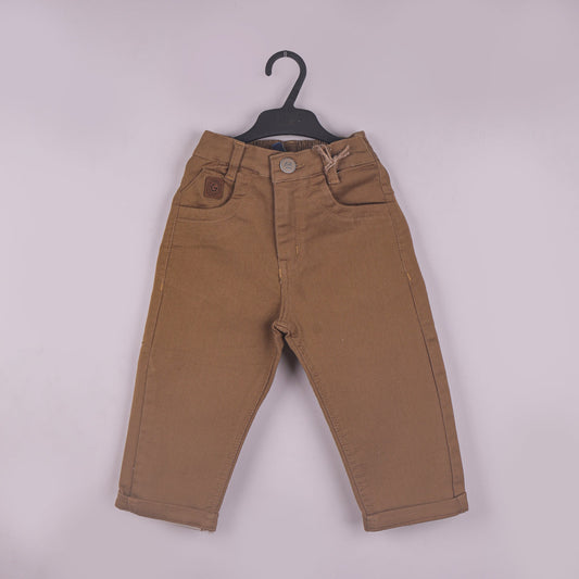 Little Kangaroos Boys’ Fashion Bottoms – Solid Khaki Pants
