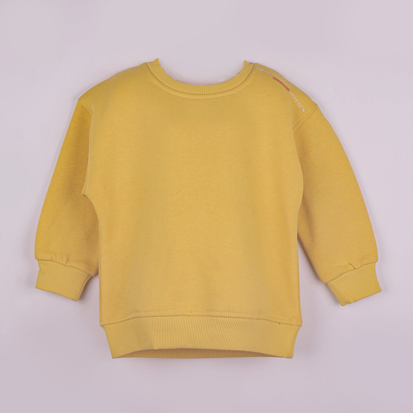 Little Kangaroos Boys’ Trendy Winter Look – Khaki Sweatshirt