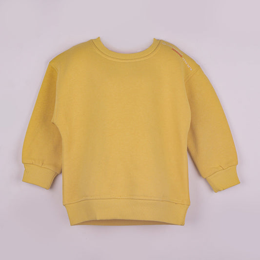 Little Kangaroos Boys’ Trendy Winter Look – Khaki Sweatshirt