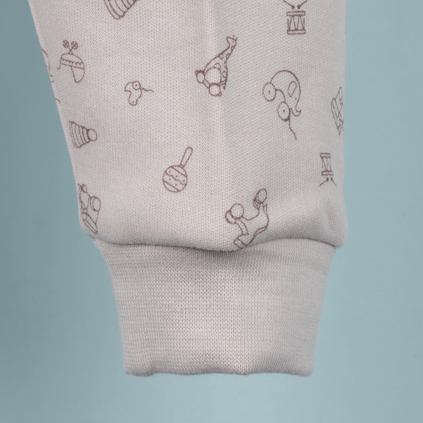 Cozy & Cute: Pink Rabbit Camel Leggings for Girls | Elastic Waist, Slip-On Comfort