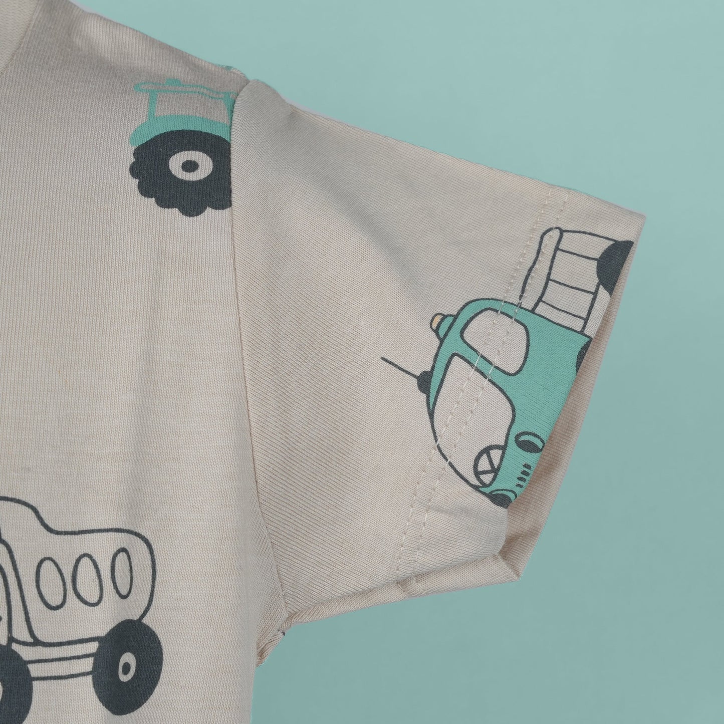 Adventure Ready: Pink Rabbit Camel T-Shirt & Shorts | Elastic Waist & Slip-On Comfort