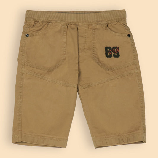 OlioKids Boys Cotton Blend Elasticated Pull-On Shorts