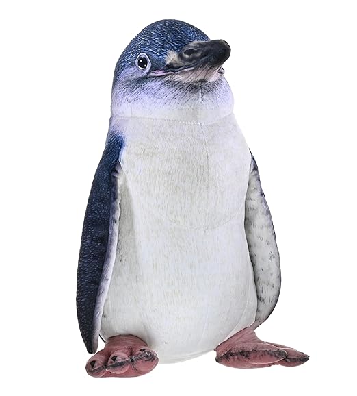 WILD REPUBLIC - Artist Collection – Blue Penguin Plush Toy, 15-Inch Stuffed Animal – Realistic, Super Soft, Cuddly Wildlife Companion