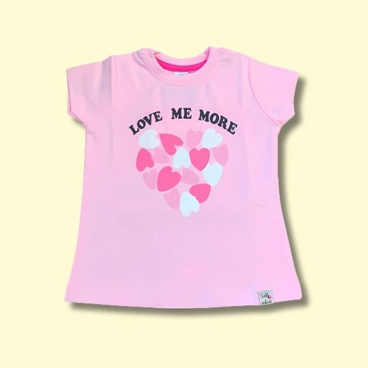 Stylish Printed Cotton Top - Pink